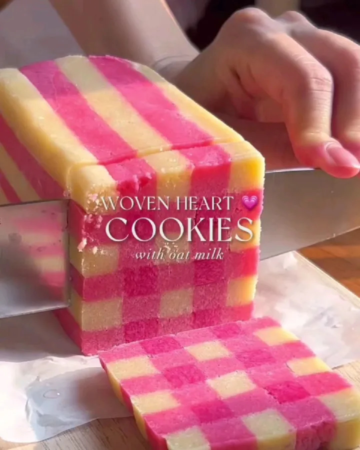 woven heart cookies recipe