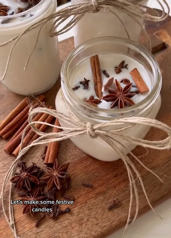 diy scented candle