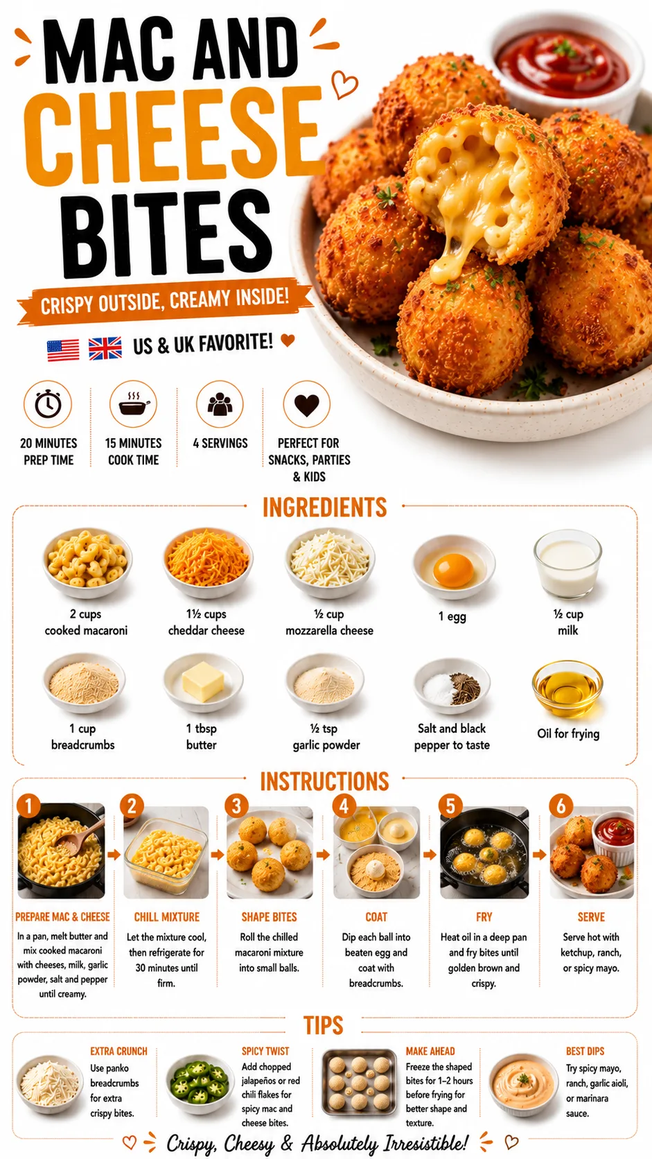 Mac and Cheese Bites
