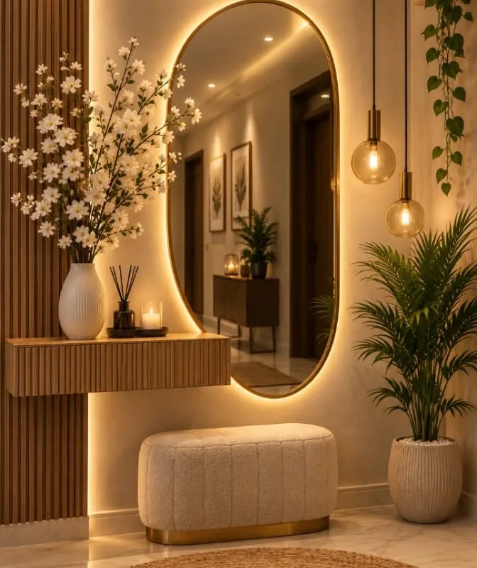 elegant modern entryway decor