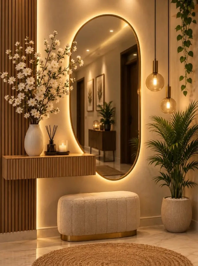 elegant modern entryway decor