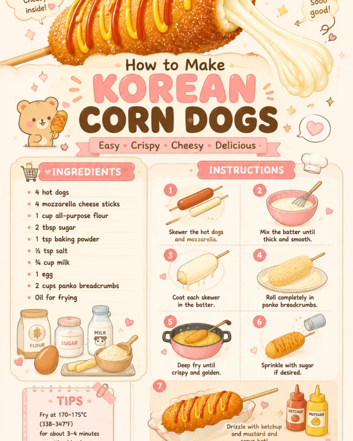 easy korean corn dog recipe