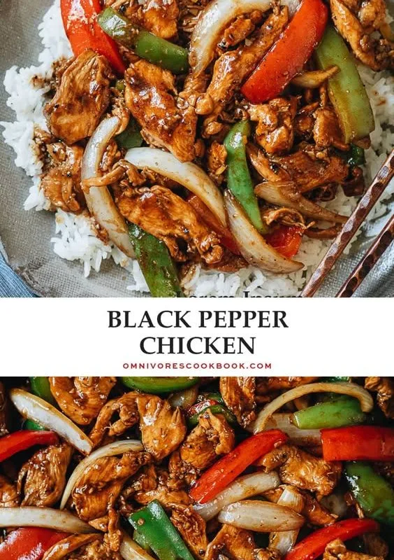 easy black pepper chicken recipe