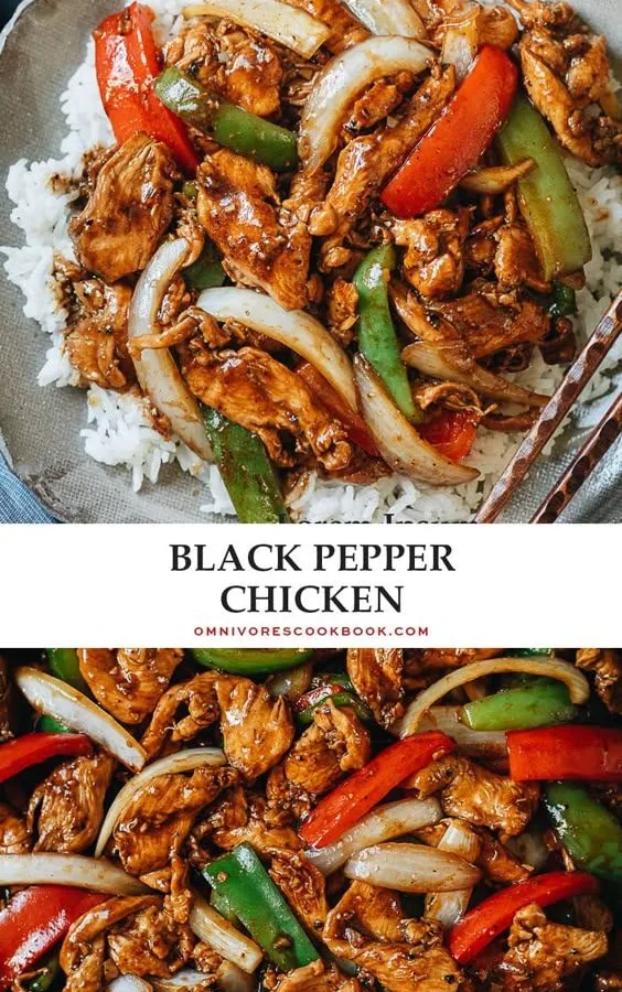 easy black pepper chicken recipe