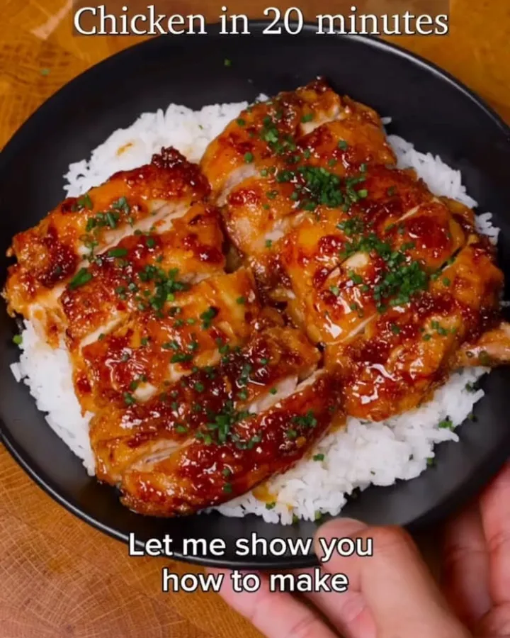 honey garlic lemon chicken recipe