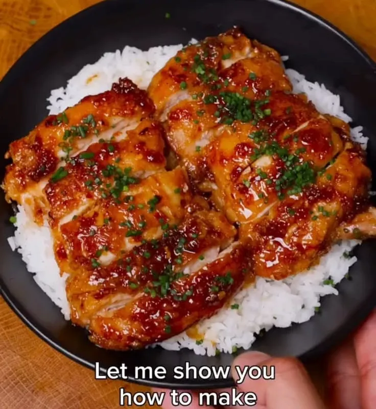 honey garlic lemon chicken recipe