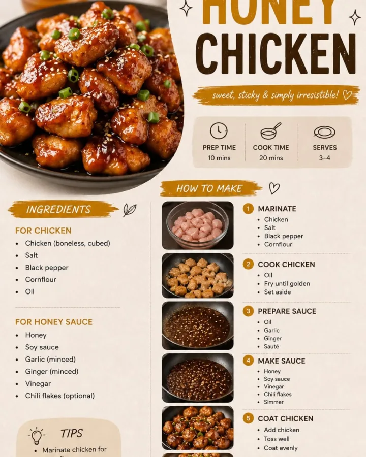 easy honey chicken recipe