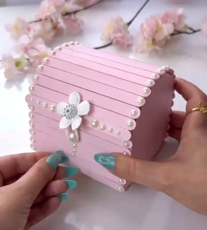 diy elegant treasure box