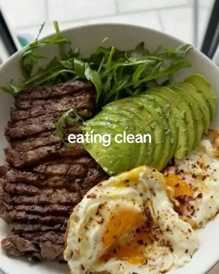 vision board eating clean bowl recipe