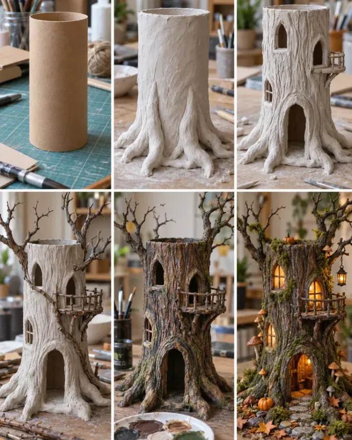 diy halloween houses