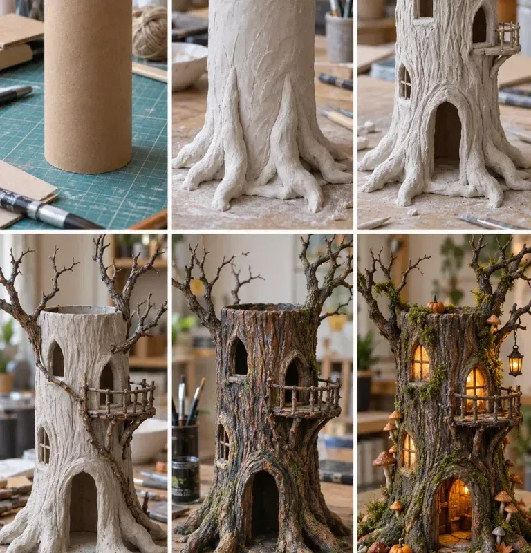 diy halloween houses