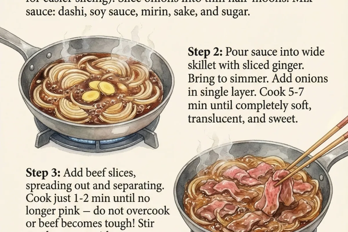 japanese gyudon recipe