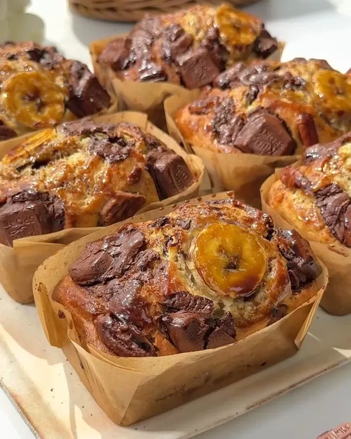 banana chocolate loaf dessert recipe