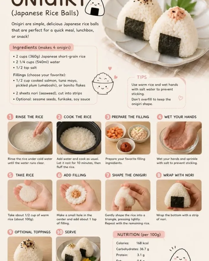 easy onigiri recipe