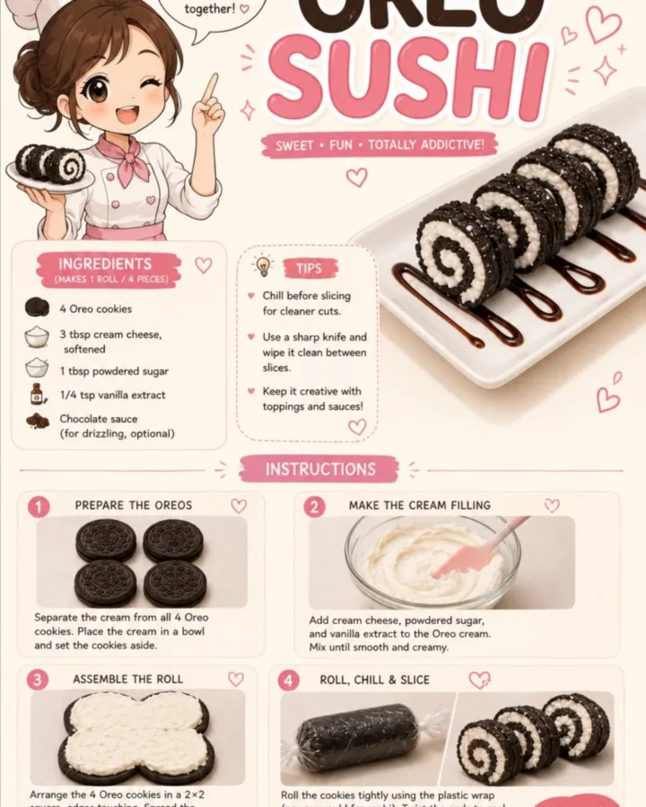 oreo sushi recipe