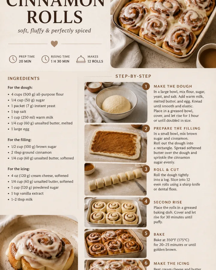 easy cinnamon rolls recipe