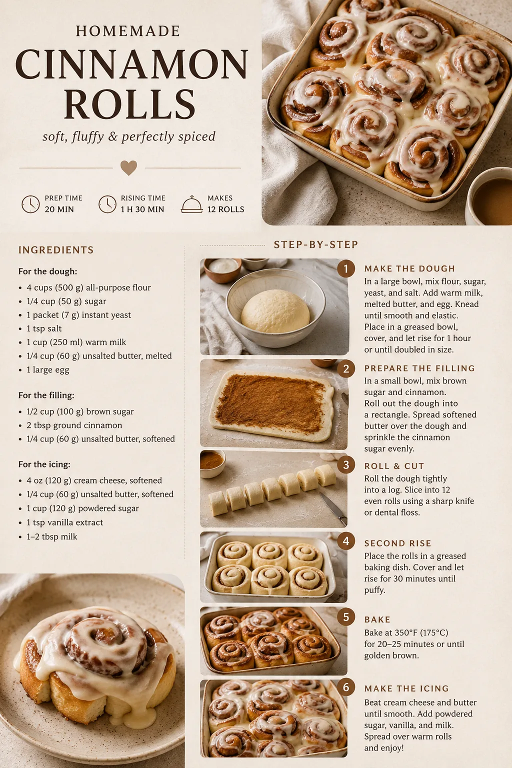 Cinnamon Rolls 🍁