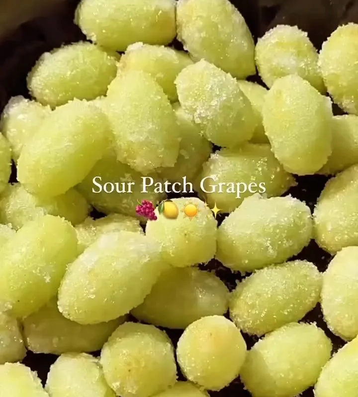 sour patch grapes recipe