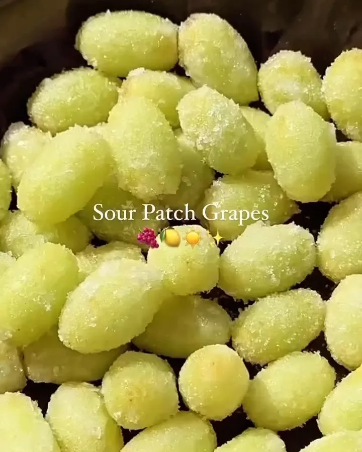 sour patch grapes recipe