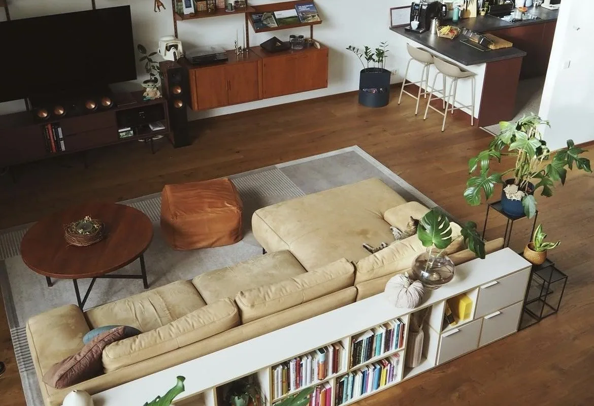 midcentury modern living room