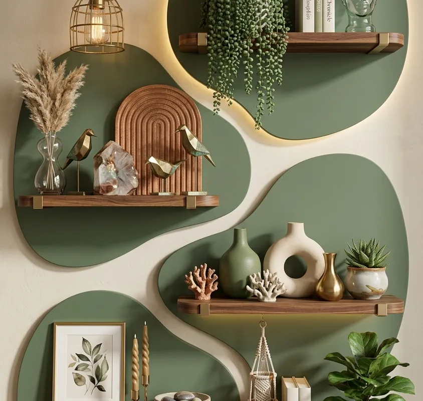 sage green decor