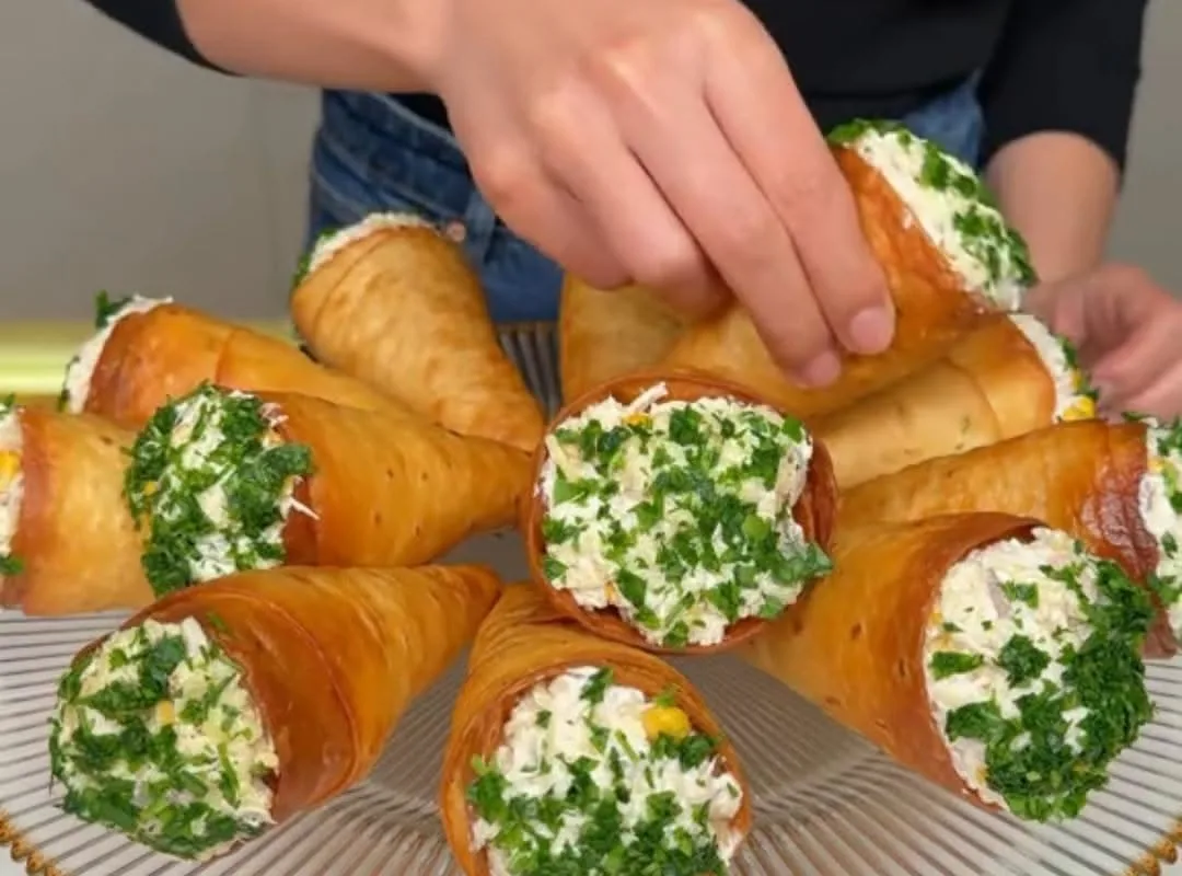 crispy taco cones recipe