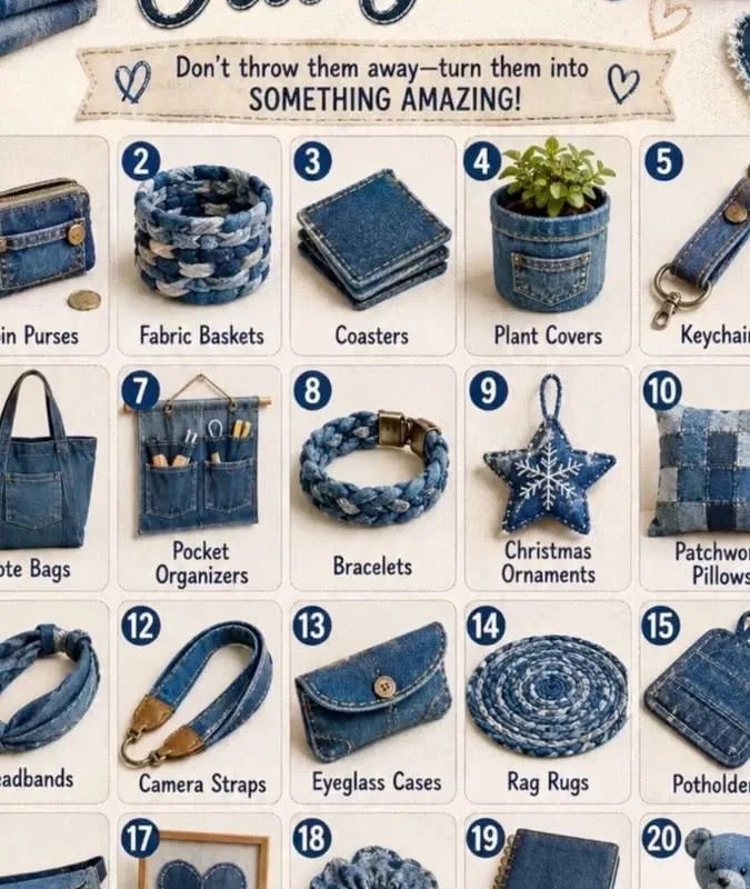denim upcycling hacks