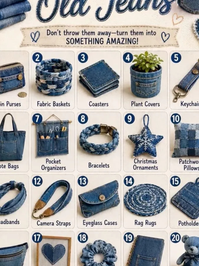 denim upcycling hacks