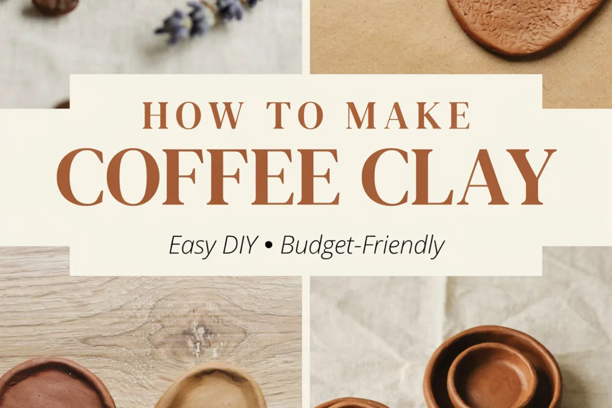 how to make coffee clay at home