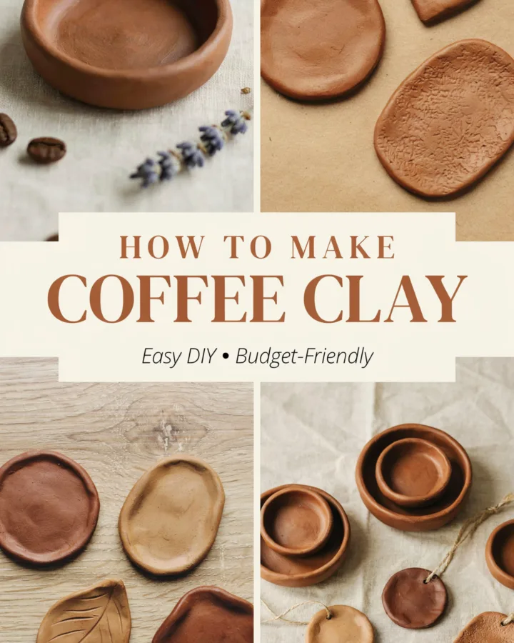 how to make coffee clay at home