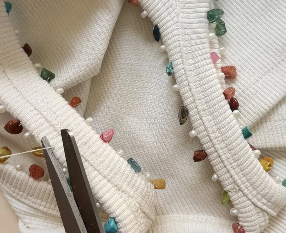 DIY gemstone tank top
