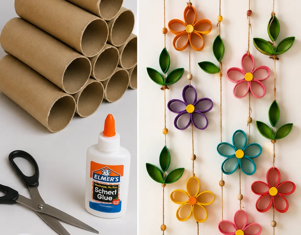 diy egg carton flowers