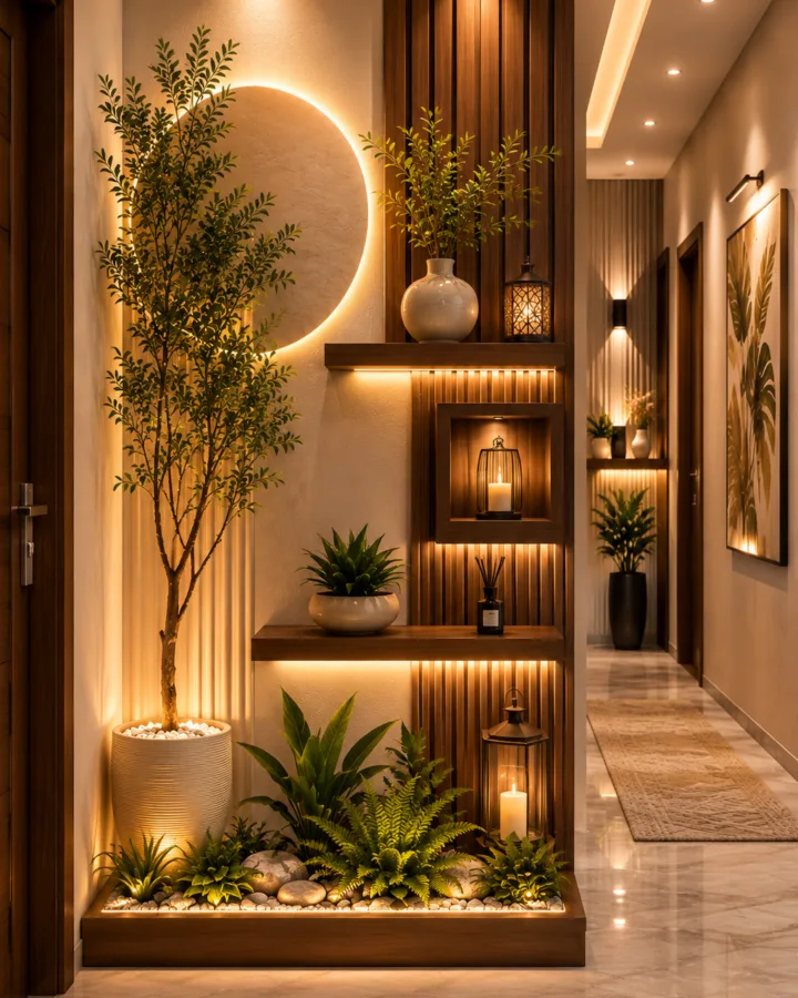 modern luxury entryway decor