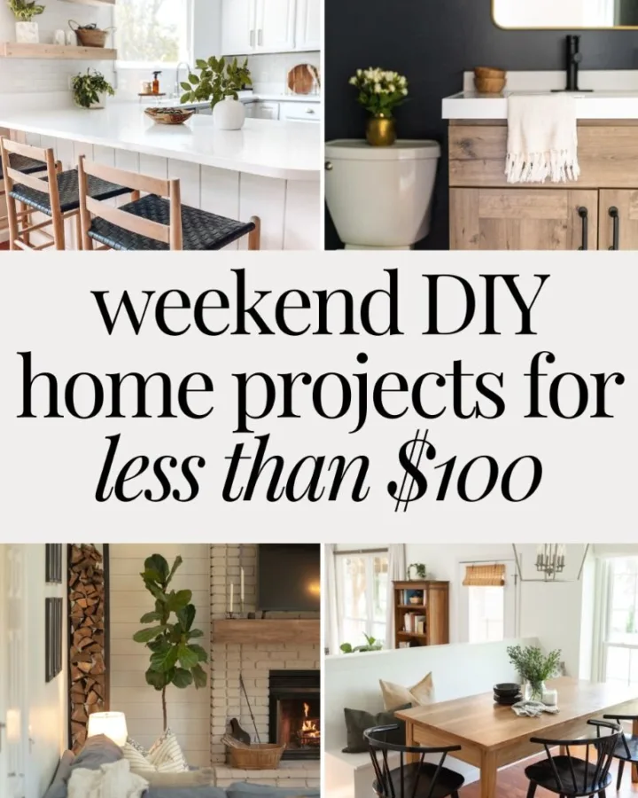 weekend diy projects under 100