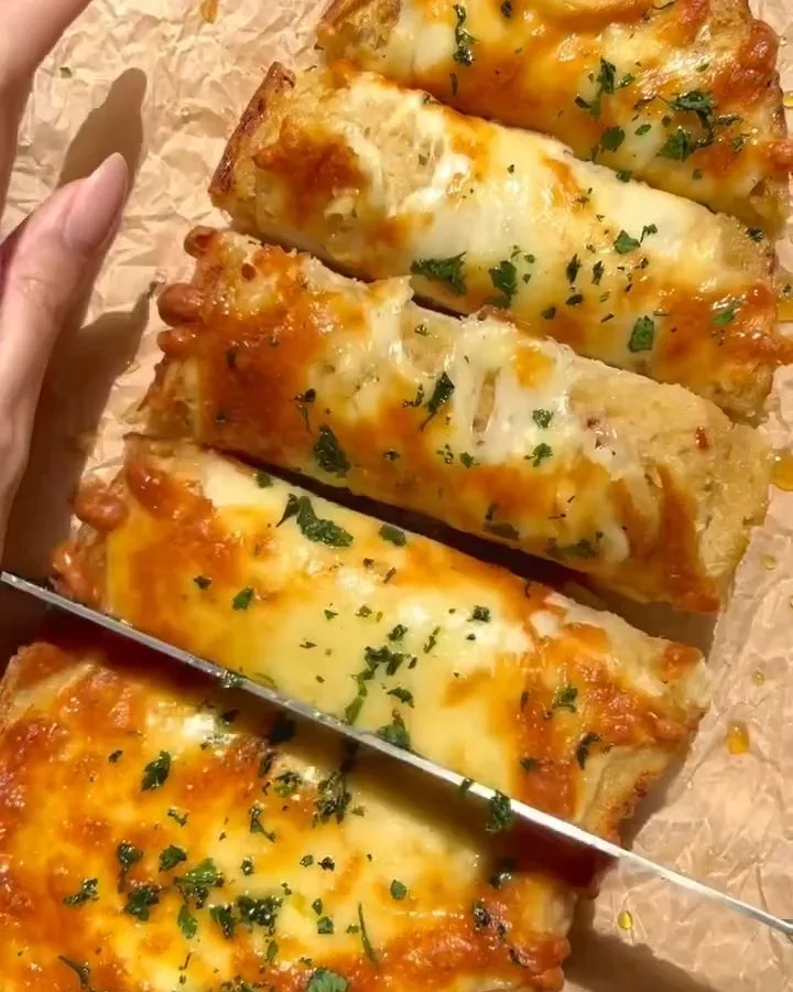 roasted shallot and garlic bread