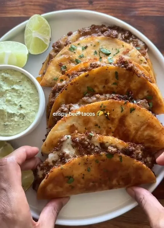 crispy beef tacos recipe