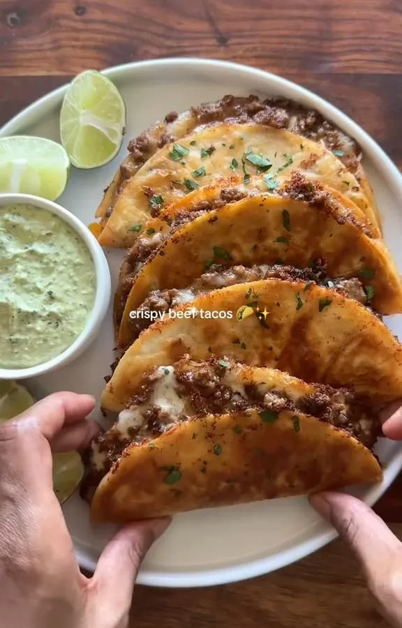 crispy beef tacos recipe