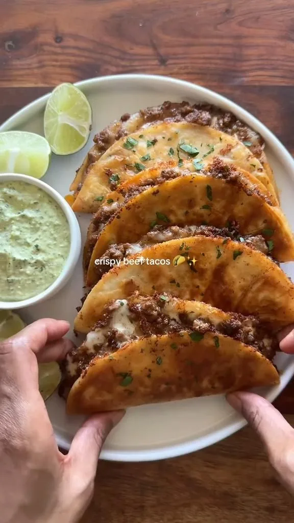 Crispy Beef Tacos