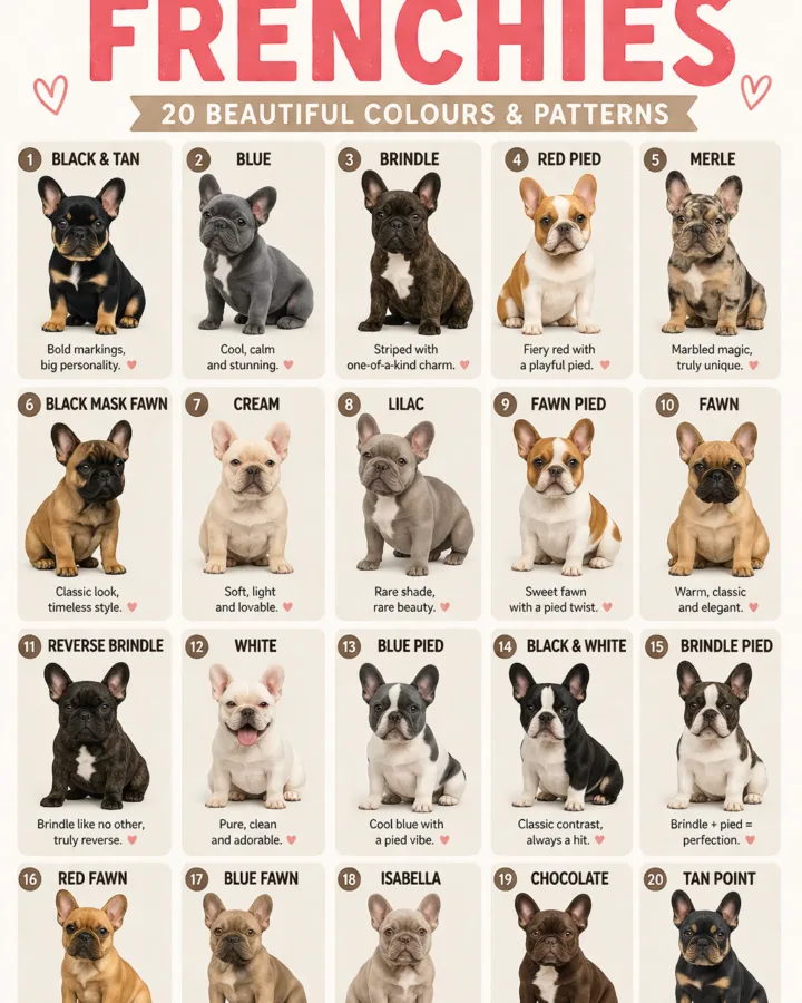 french bulldog colors