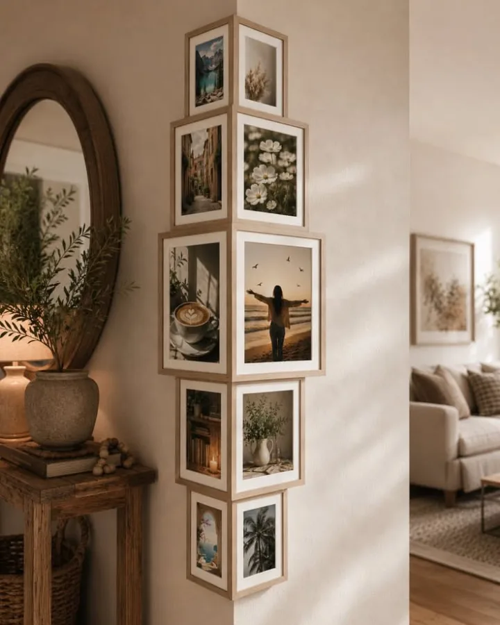 corner wall decor ideas