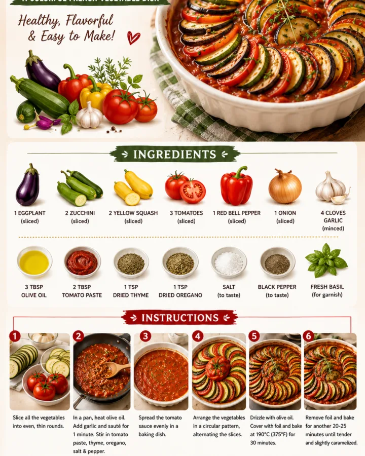 easy baked ratatouille recipe
