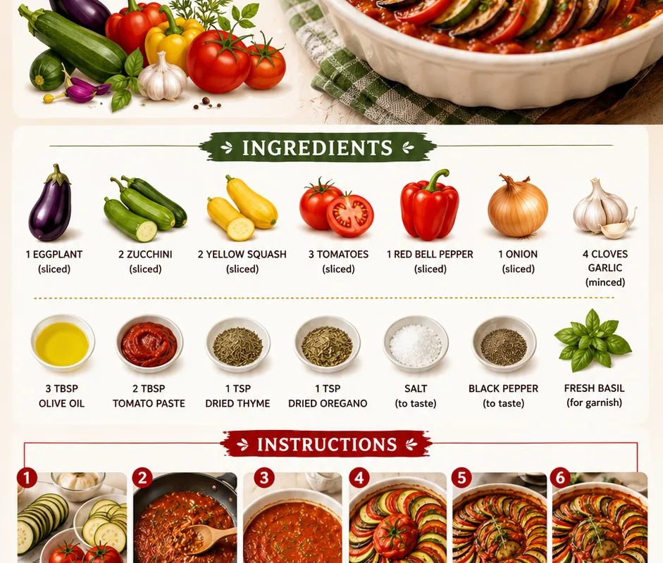 easy baked ratatouille recipe