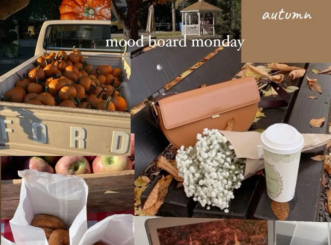 fall mood board ideas