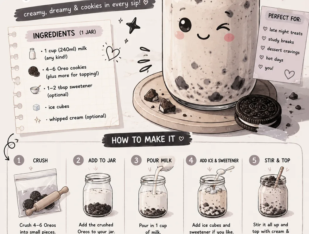 ai oreo milk jar recipe