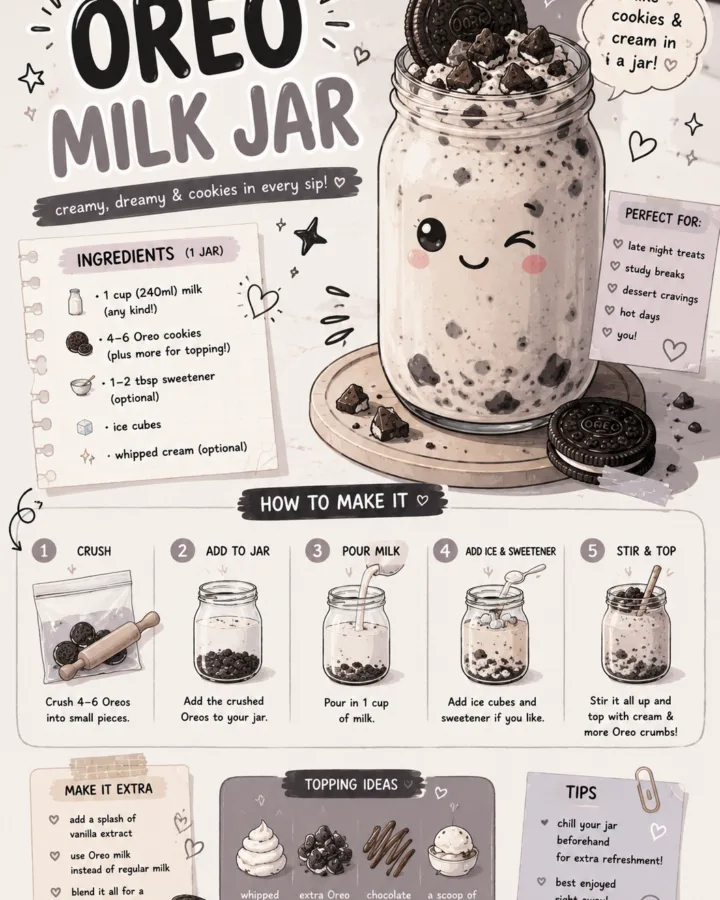 ai oreo milk jar recipe