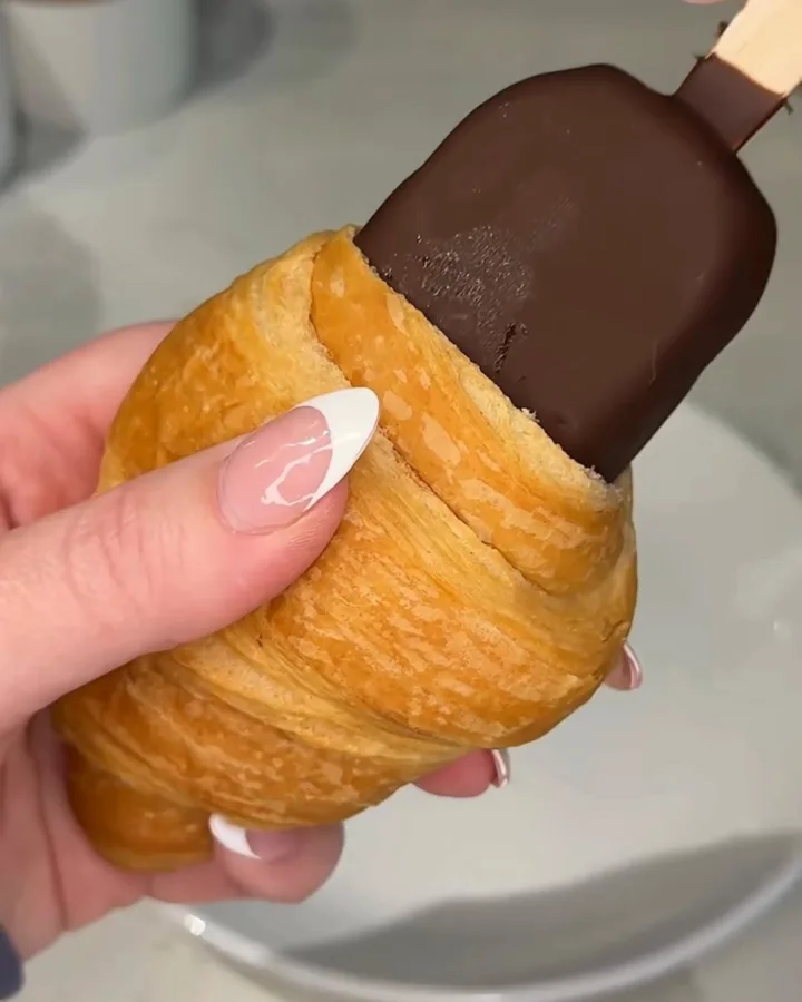 croissant ice cream bars