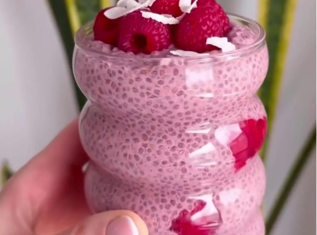 raspberry chia pudding recipe
