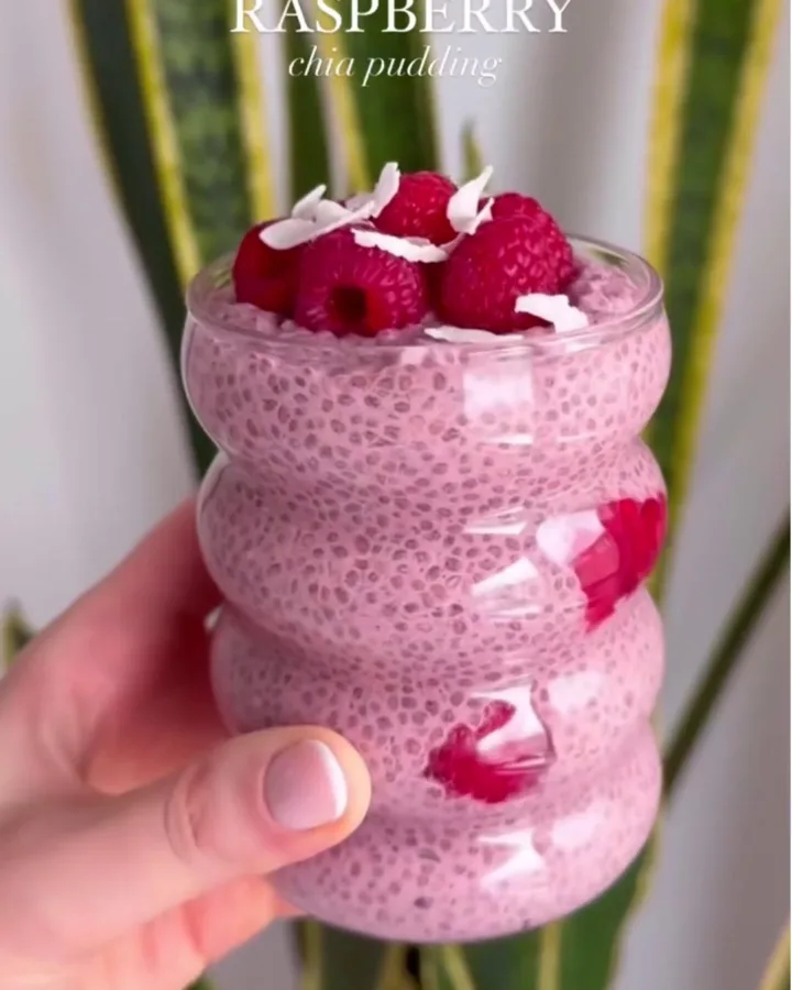 raspberry chia pudding recipe