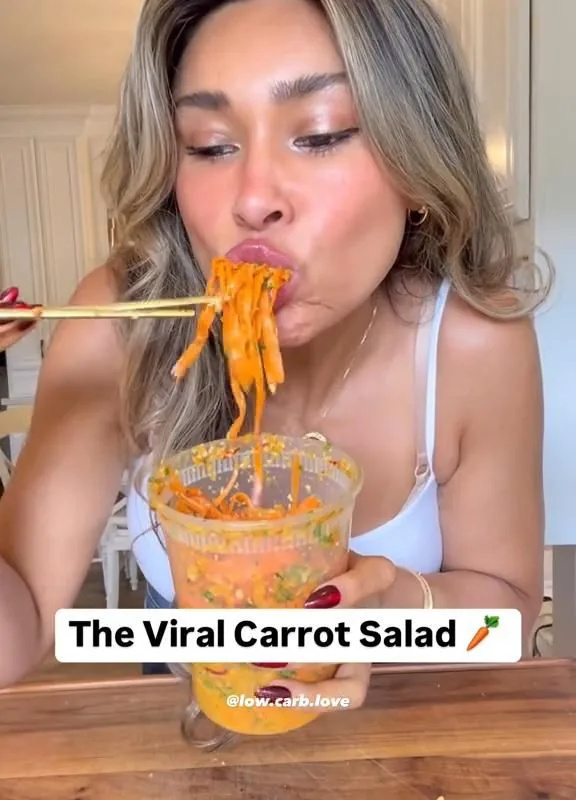 viral carrot salad recipe