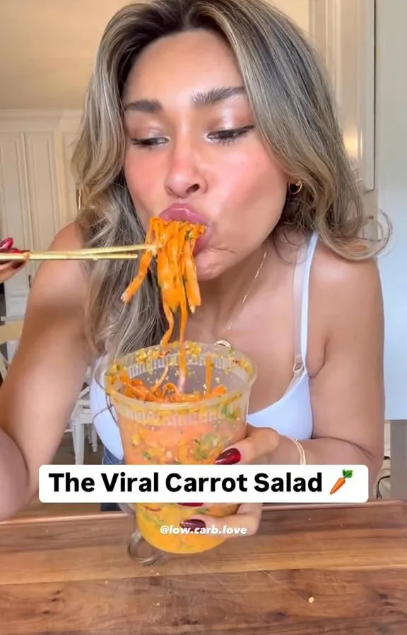 viral carrot salad recipe